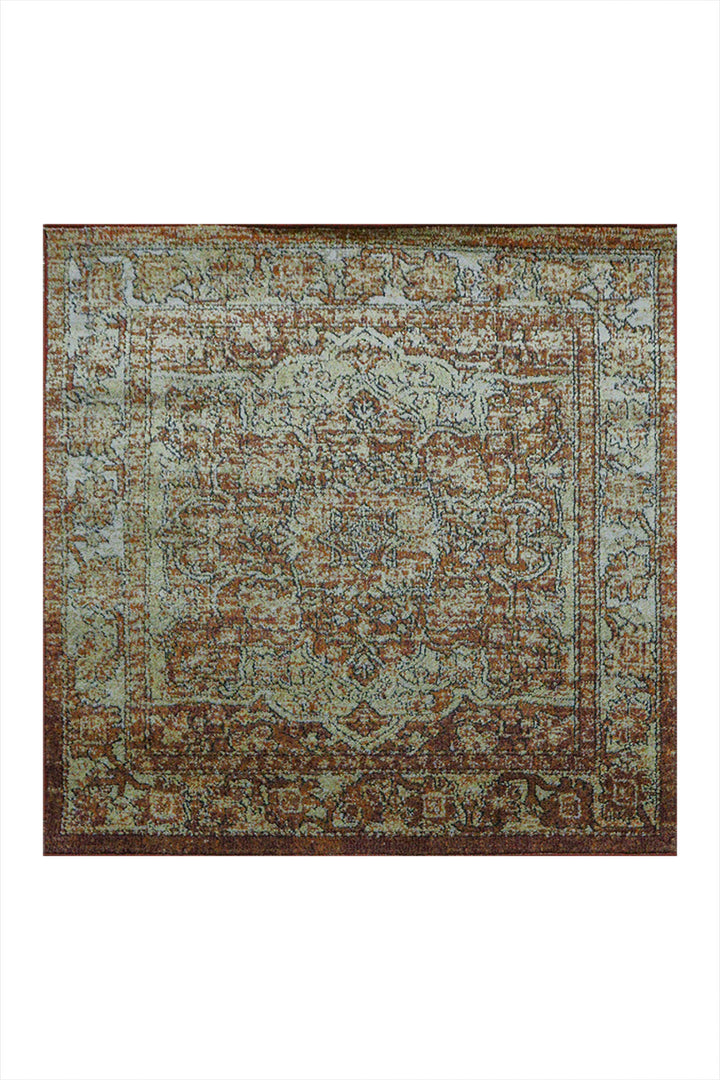 Turkish Modern Festival Wd-P Rug - 4.1 x 4.1 FT - Elegant Design | 50% OFF Sale!