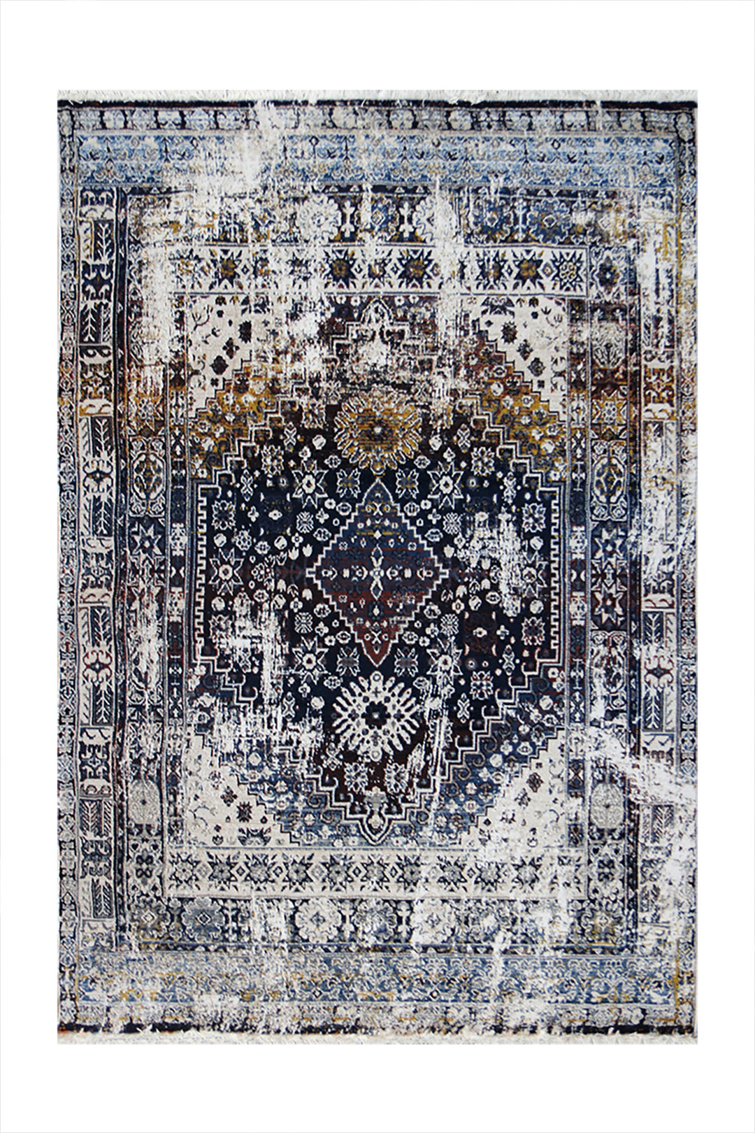 Turkish Allure Rug - 3.9 x 5.9  FT - Beige  Superior Comfort, Modern Style Accent Rugs