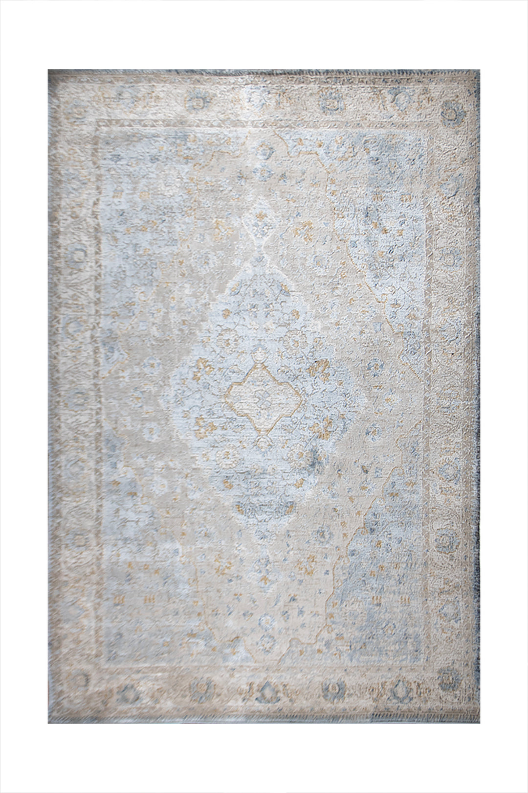 Turkish Modern  Festival WD Rug - Beige - 5.2 x 7.5 FT - Superior Comfort, Modern Style Accent Rug