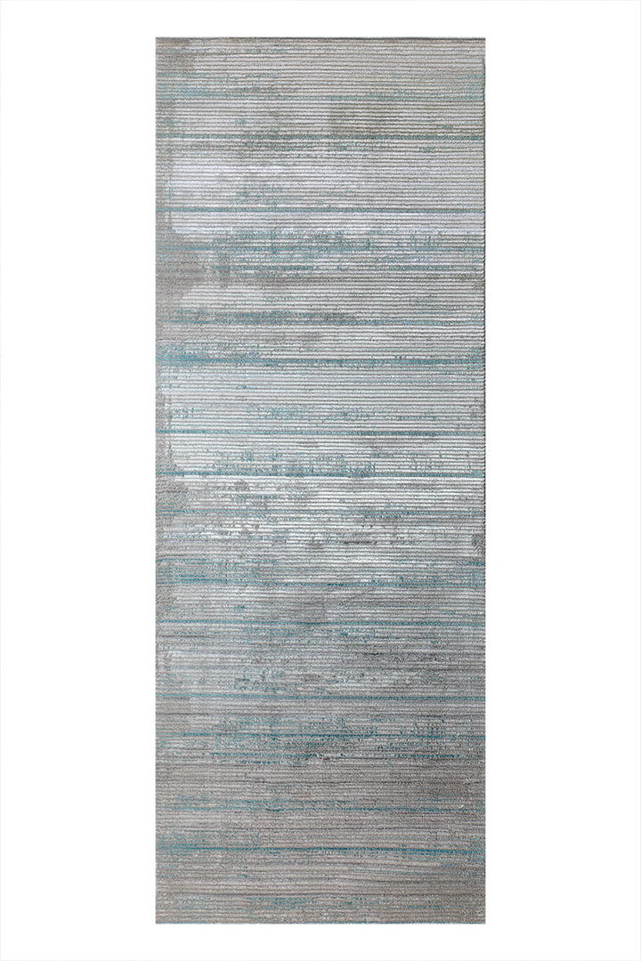 Turkish Modern Festival-1 Rug - 3.2 x 9.8 FT - Gray  Superior Comfort, Modern Style Accent Rugs