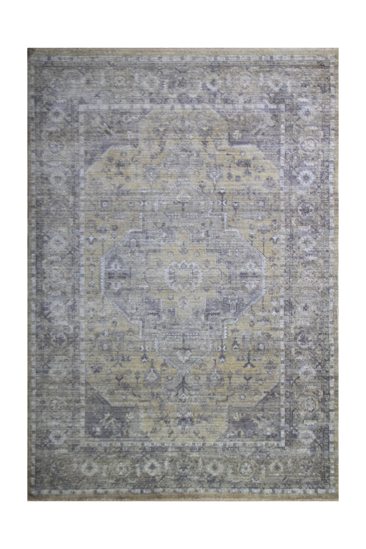 Turkish Modern  Festival Plus Rug - 5.2 x 7.6 FT - Gray - Superior Comfort, Modern Style Accent Rugs