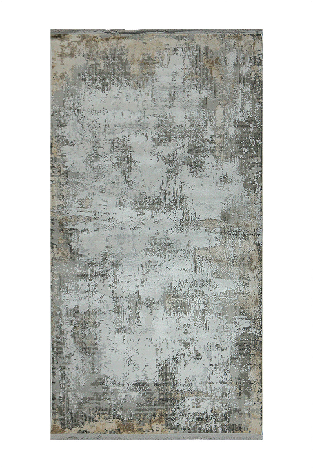 Turkish Modern Festival 1 - 3.2 x 6.5 FT - Gray - Sleek and Minimalist for Chic Interiors