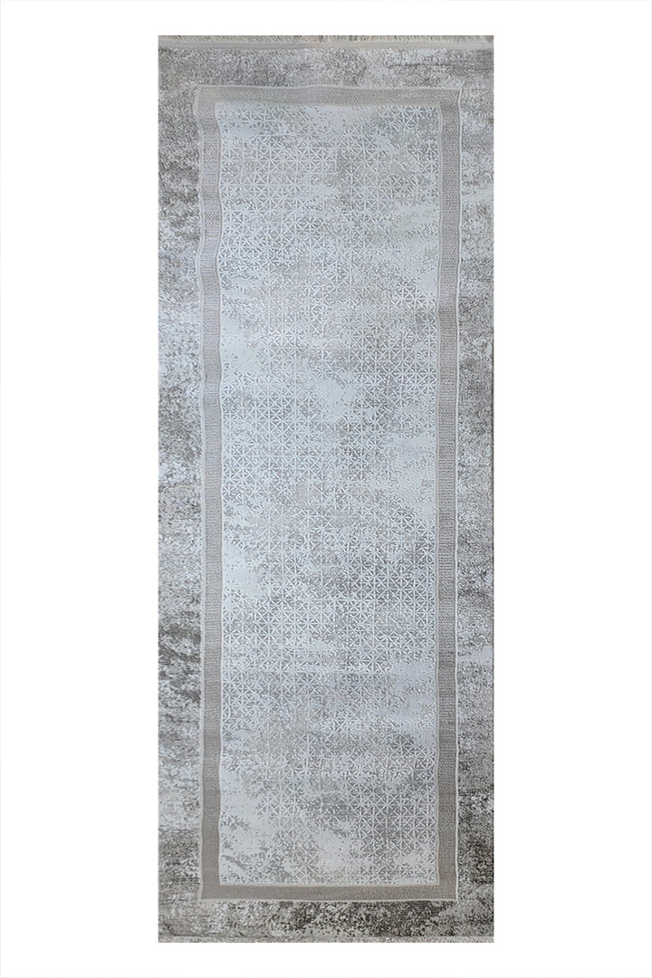 Premium Quality Turkish-Acrylic Rug - 3.2 x 9.8 FT - Beige  Superior Comfort, Modern Style Accent Rugs