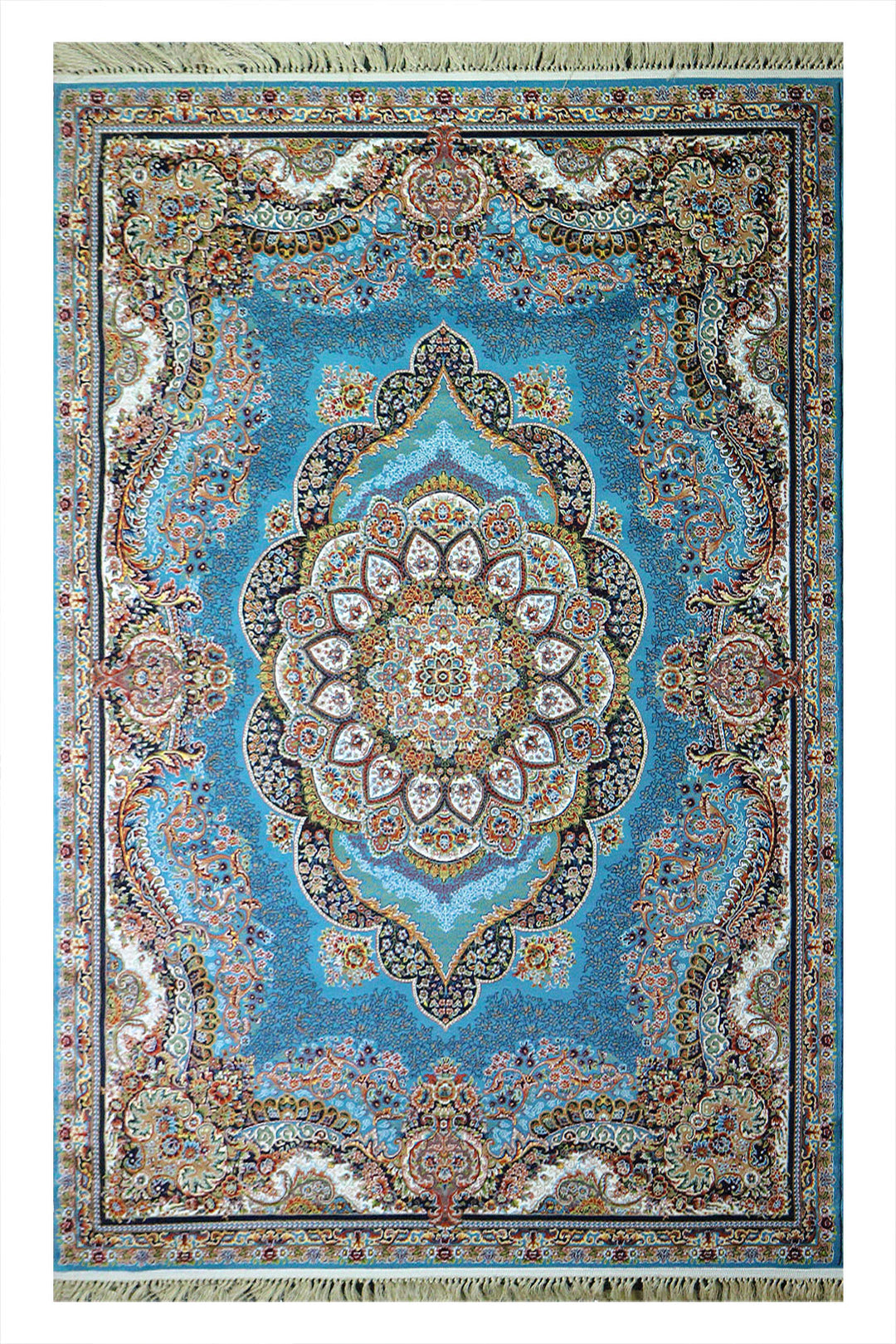 Irani Farsh E Firozeh-P Rug - 5.9 x 8.8 FT - Premium and Classical Design | 50% OFF Sale!