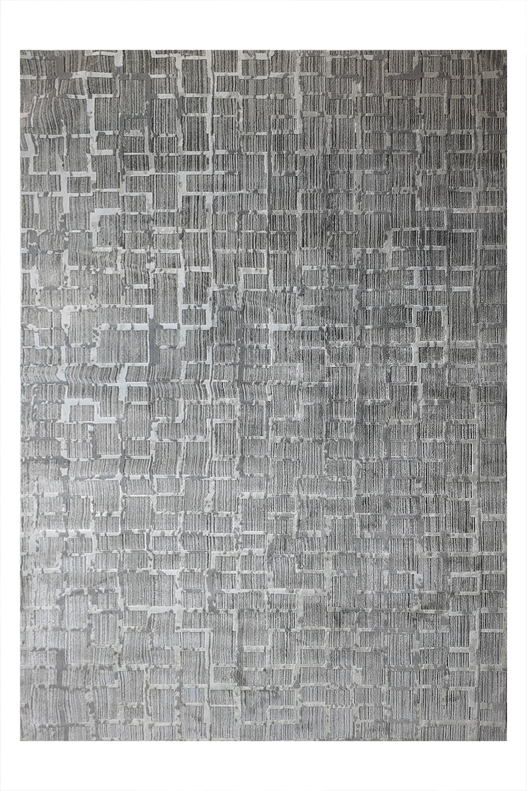 Turkish Modern Festival-Plus Rug - 6.5 x 9.8  FT - Gray and Beige  Superior Comfort, Modern Style Accent Rugs