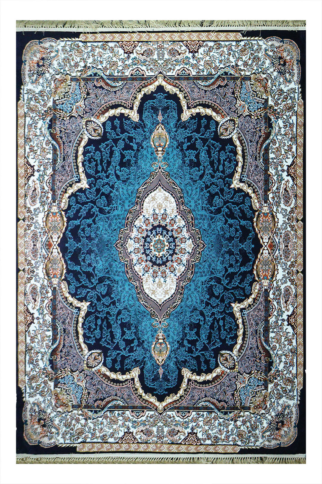 Irani Farsh E Firozeh-P Rug - 5.9 x 8.8 FT - Premium and Classical Design | 50% OFF Sale!