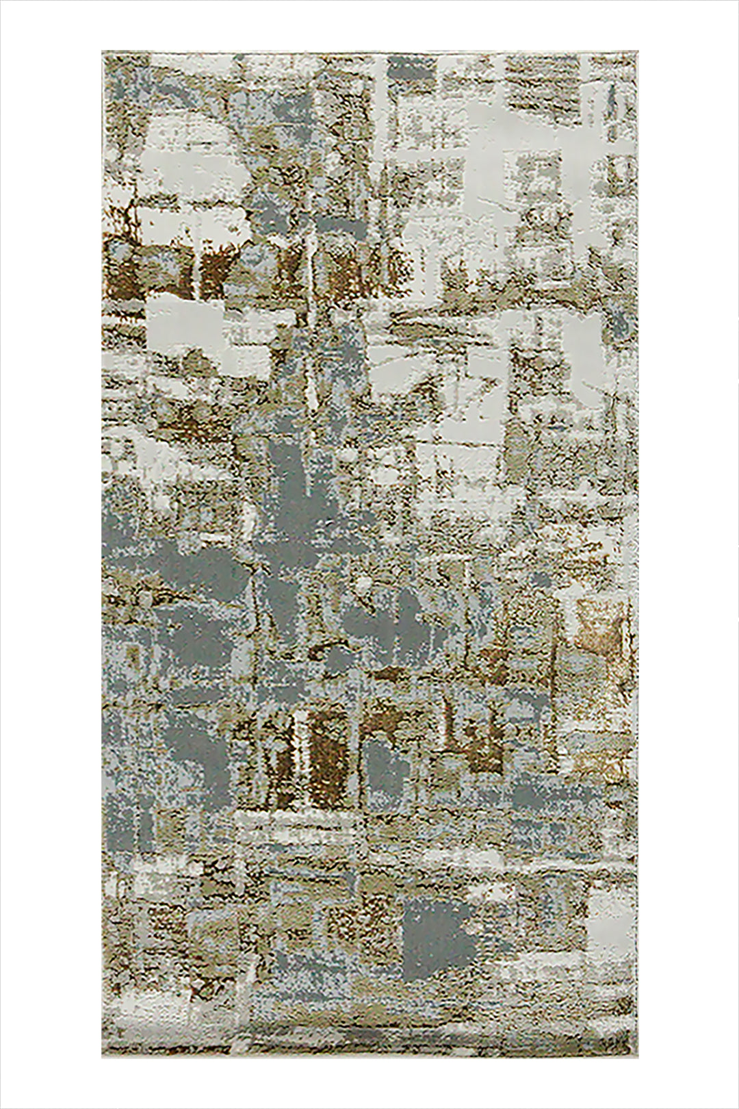 Turkish Modern Festival 1 Rug - 2.4 x 4.9 FT - Beige - Sleek and Minimalist for Chic Interiors