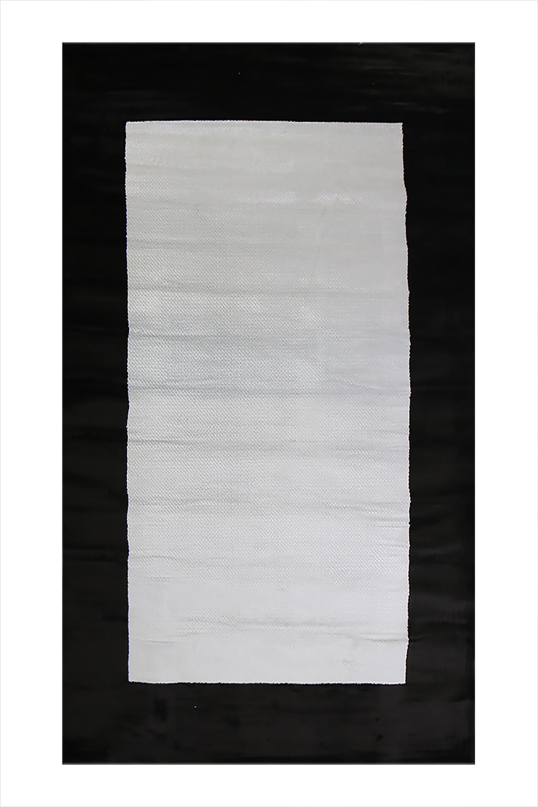 Turkish Modern  Festival Wd Rug  - 5.2 x 9.5 FT - Black and White -  Luxurious Woven Masterpiece 50% Off!