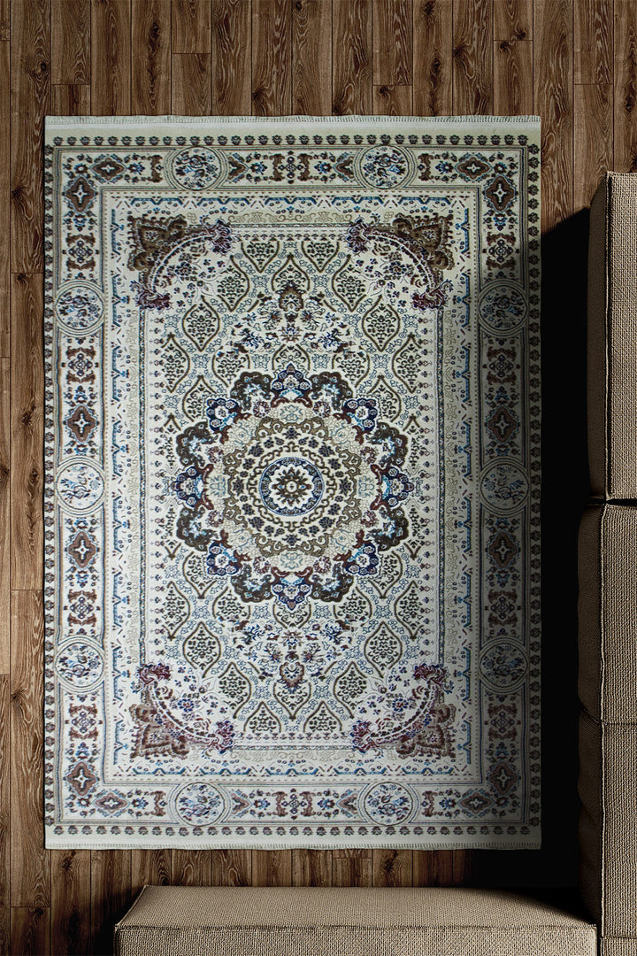 Iranian Premium Vk Farsh-E-Iran Rug - 4.9 x 7.3 FT - Resilient Construction for Long-Lasting Use