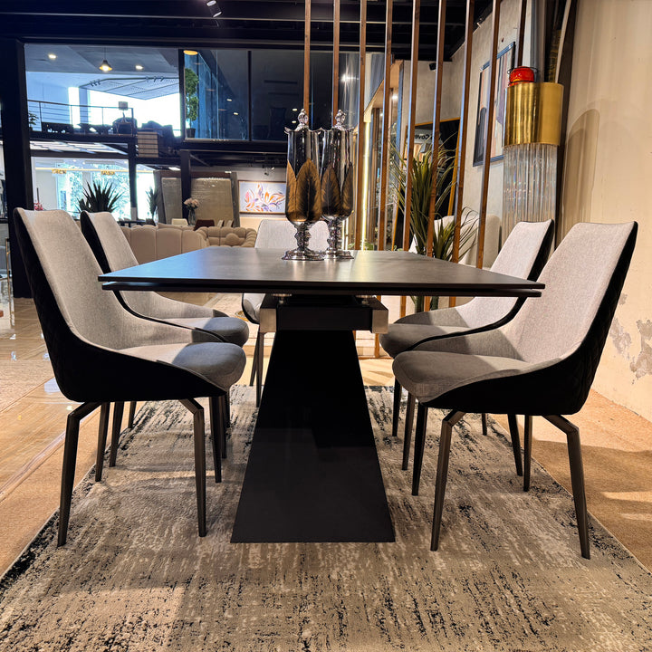 Onyx Dining Table 2853 (Dining Table + 6 chairs)