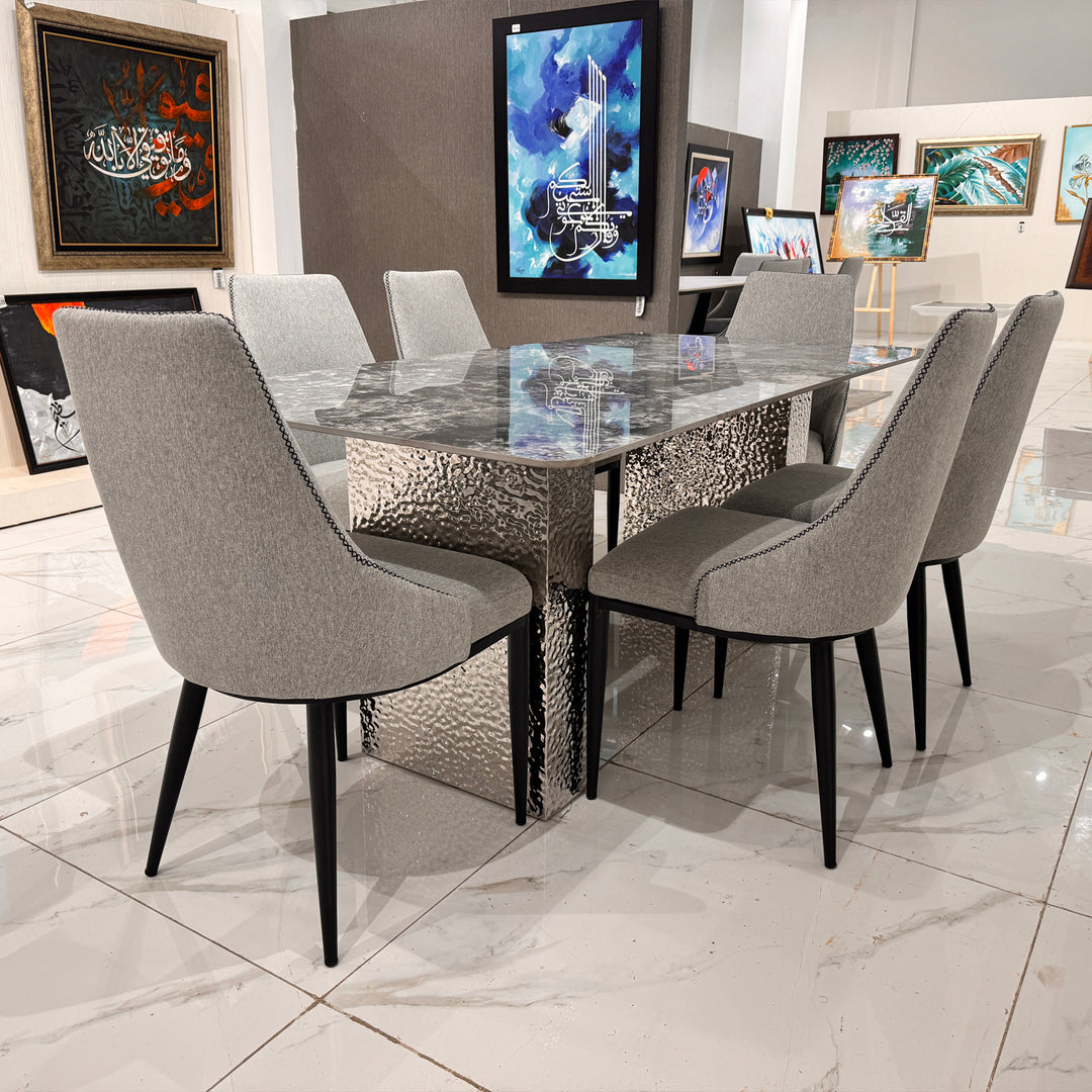 Clestial Dining Table 3224 (Dining Table + 6 chairs)