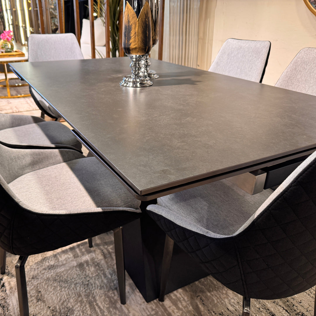 Onyx Dining Table 2853 (Dining Table + 6 chairs)