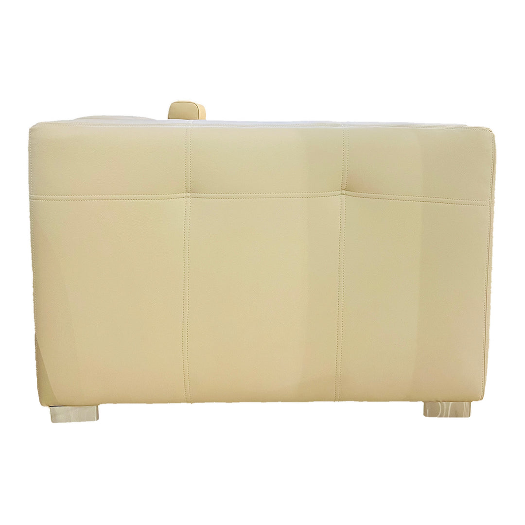 Imported Real Leather Recliner Sofa, Model No. 6073