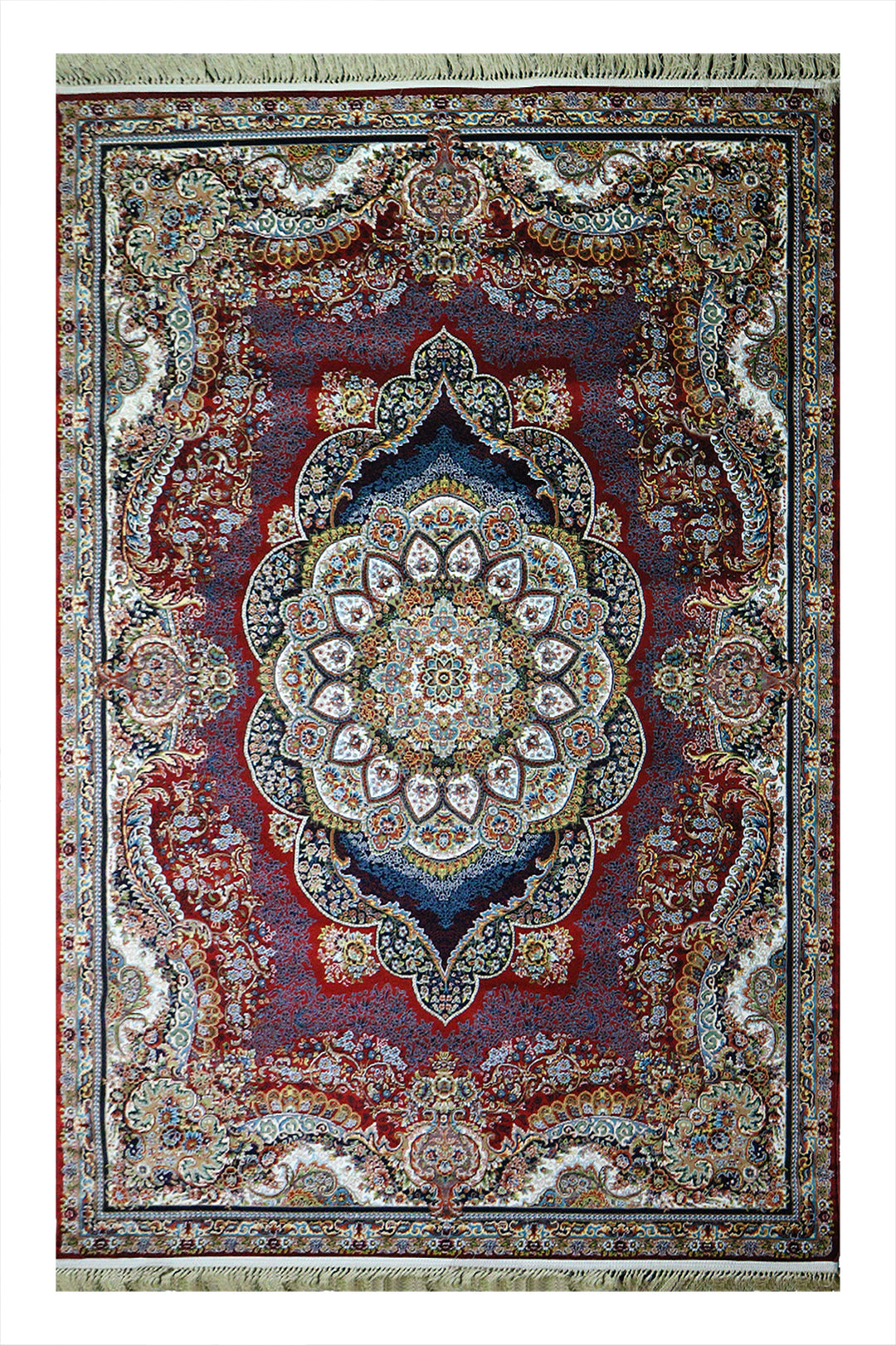 Irani Farsh E Firozeh-P Rug - 5.9 x 8.8 FT - Premium and Classical Design | 50% OFF Sale!