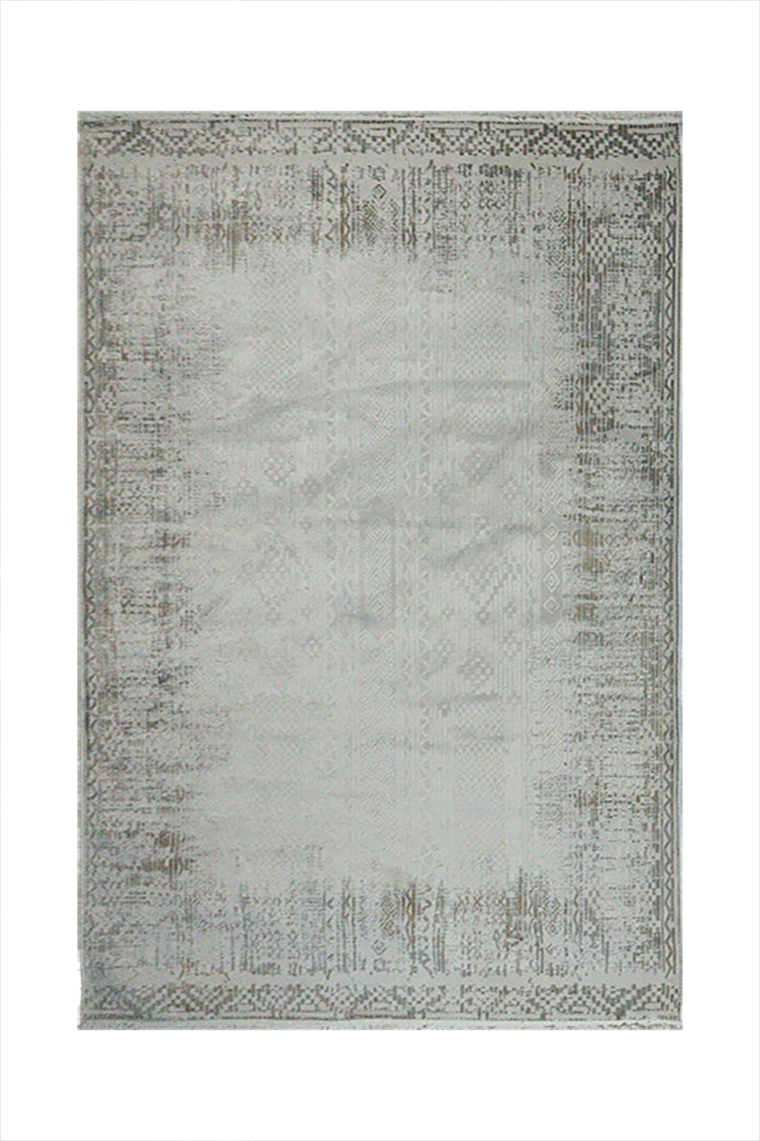 Turkish Modern Festival Vescose Rug - 5.2 x 7.5 FT - White - Superior Comfort, Modern Style Accent Rugs