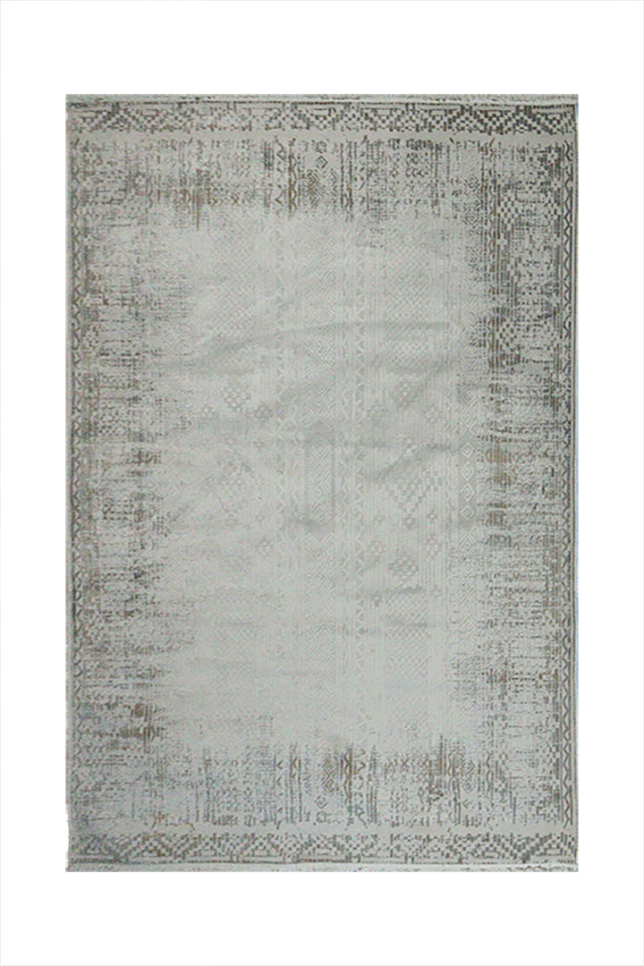 Turkish Modern Festival Vescose Rug - 5.2 x 7.5 FT - White - Superior Comfort, Modern Style Accent Rugs