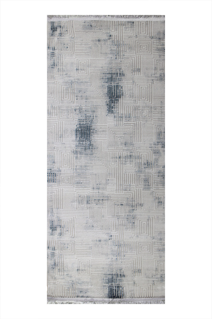 Turkish Modern Festival Acrylic Rug - 2.6 x 6.5 FT  - Superior Comfort, Modern Style Accent Rugs