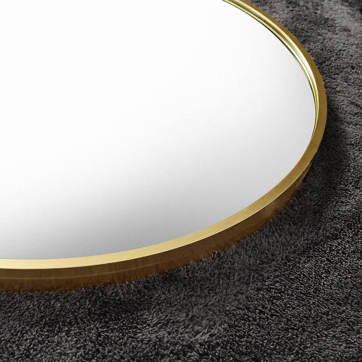 Full Length Luxe U Mirror - Gold -  Large Bedroom Mirror, Leaning Against Wall