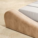 Modern King Size Rust Bed