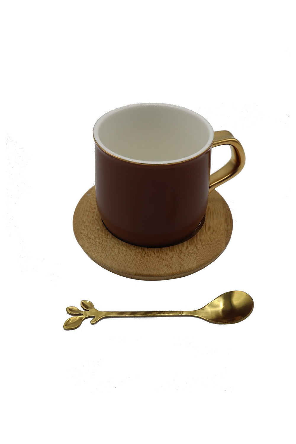 Ceramic Mug With Saucer Fancy - V Surfaces