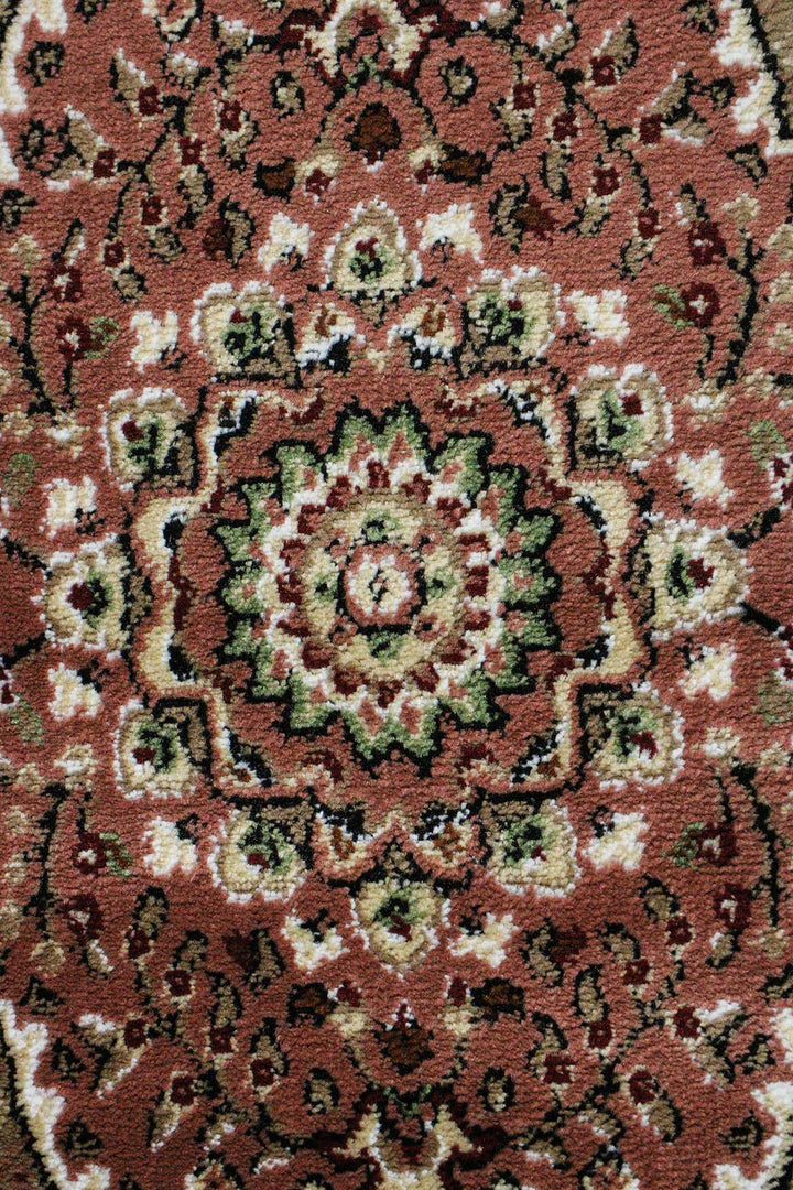 Classical and Traditional Design - 3.2 x 4.9 FT - Brown - Kirman Rug - Superior Elegant Rug for Living Room - V Surfaces