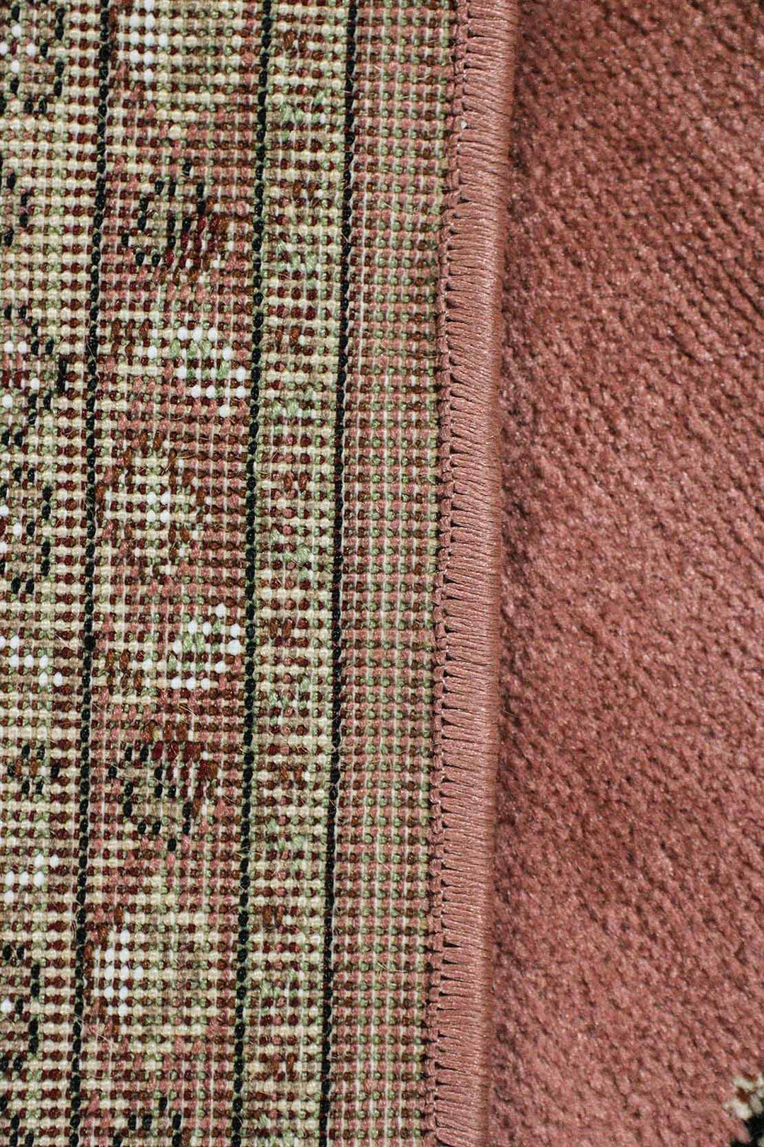 Classical and Traditional Design - 3.2 x 4.9 FT - Brown - Kirman Rug - Superior Elegant Rug for Living Room - V Surfaces