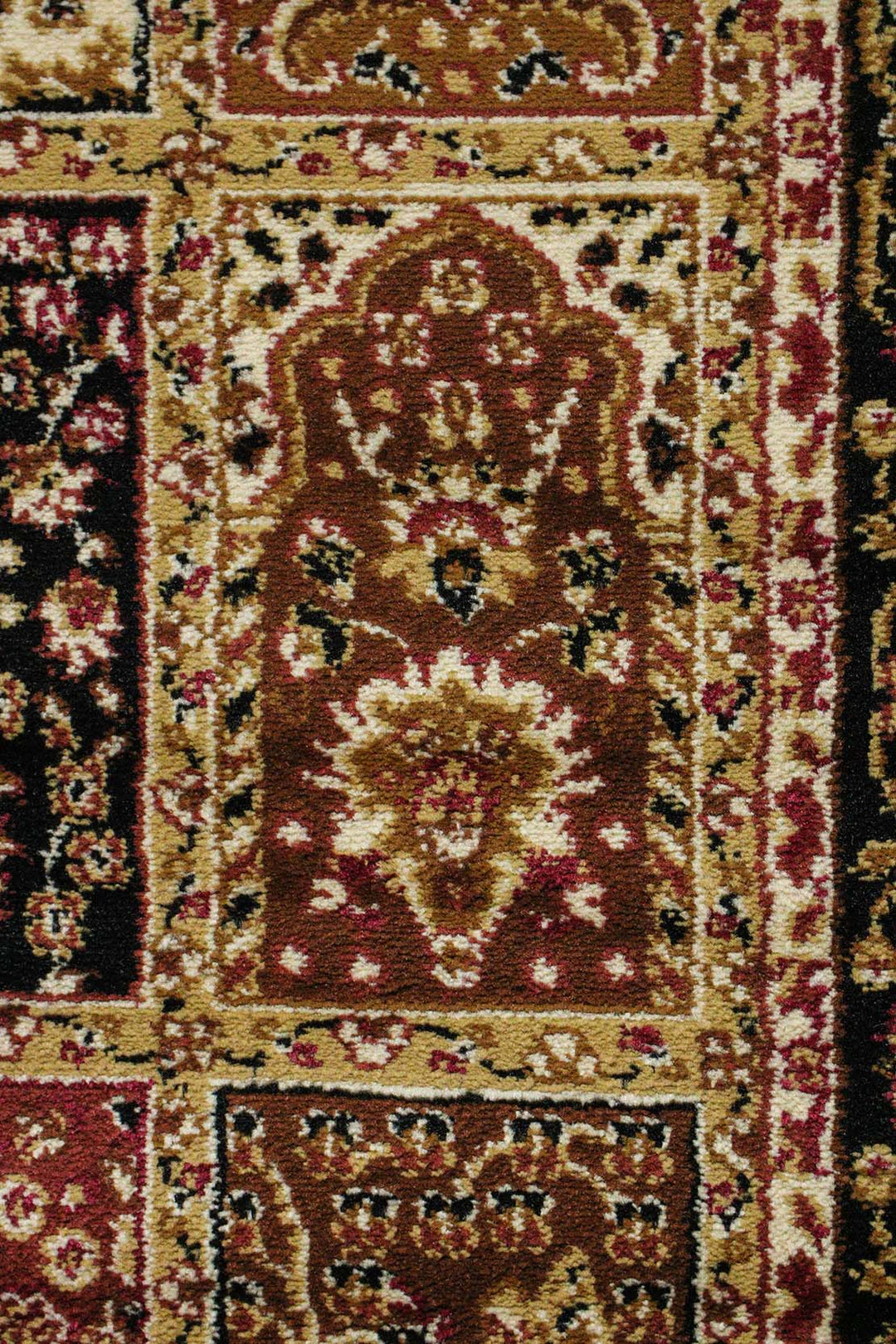 Classical and Traditional Design - 3.9 x 5.5 FT - Brown - Tabraiz Rug - Superior Elegant Rug for Living Room - V Surfaces