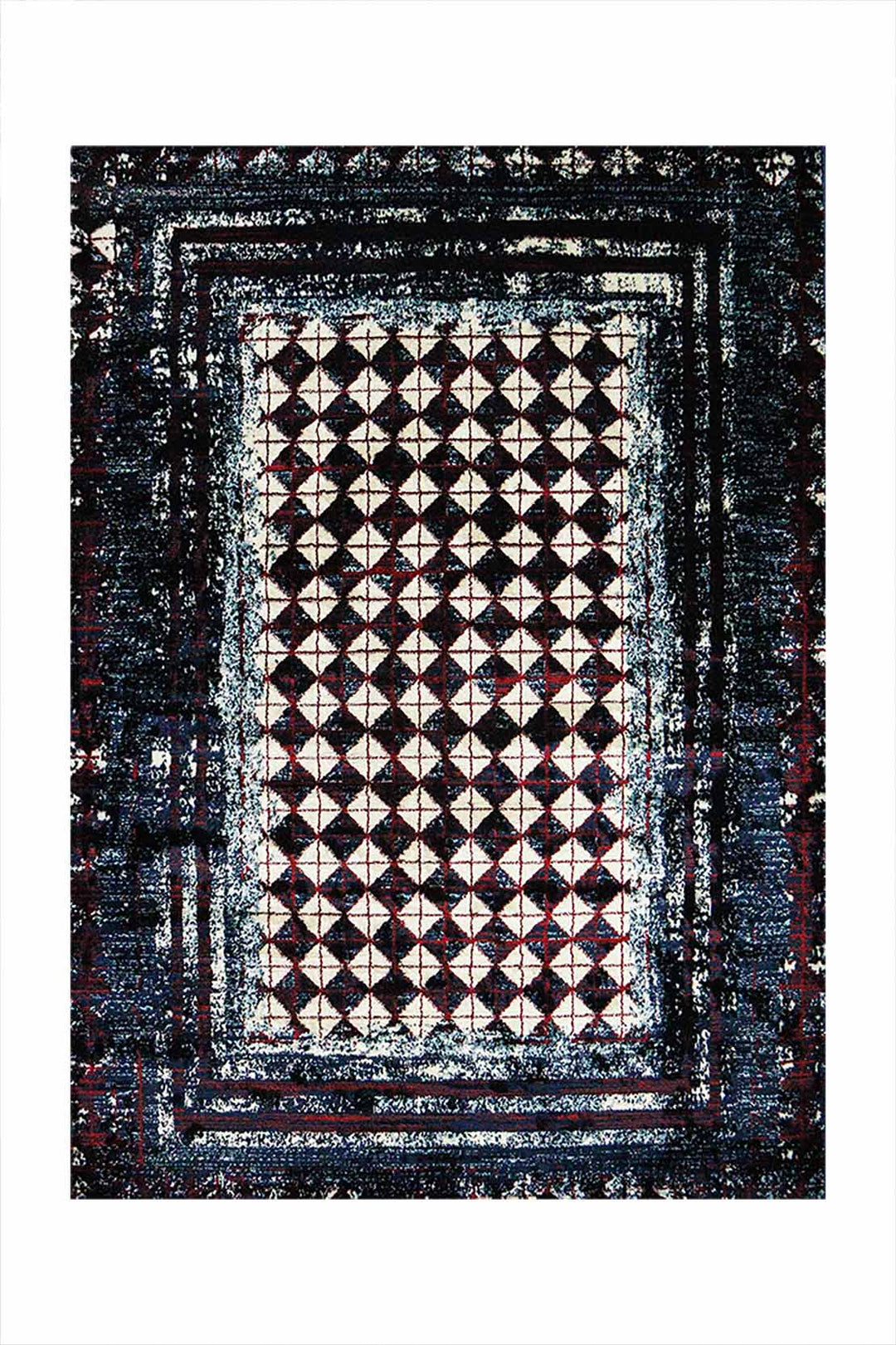 Classical and Traditional Design - 3.9 x 5.5 FT - Gray and Cream - Kazak Rug - Superior Elegant Rug for Living Room - V Surfaces