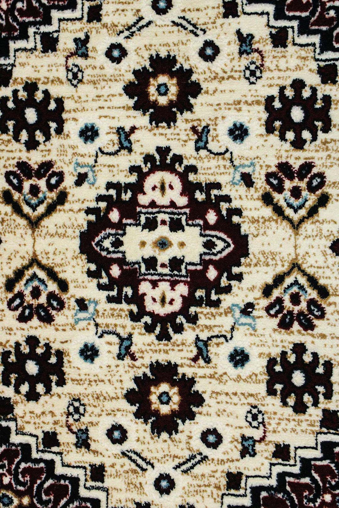 Classical and Traditional Design - 3.9 x 5.5 FT - Red and Cream - Kazak Rug - Superior Elegant Rug for Living Room - V Surfaces