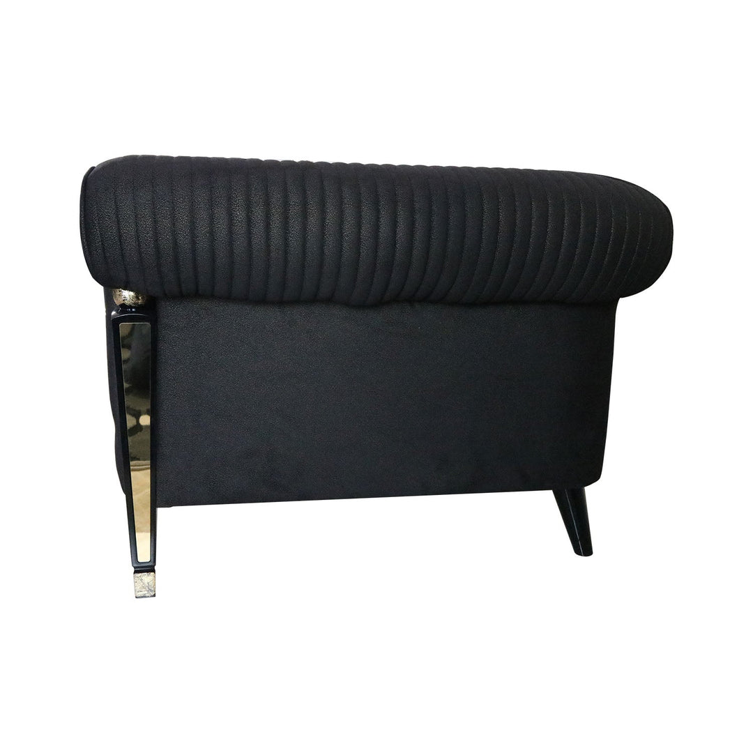 DEFNE SOFA 2 SEATER Diamond G-17 Black - V Surfaces