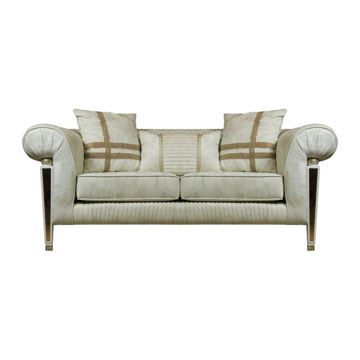 Defne Sofa 2 Seater Vista 18 White - V Surfaces