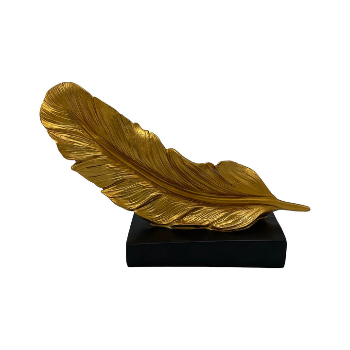 Golden Feather With Base - V Surfaces