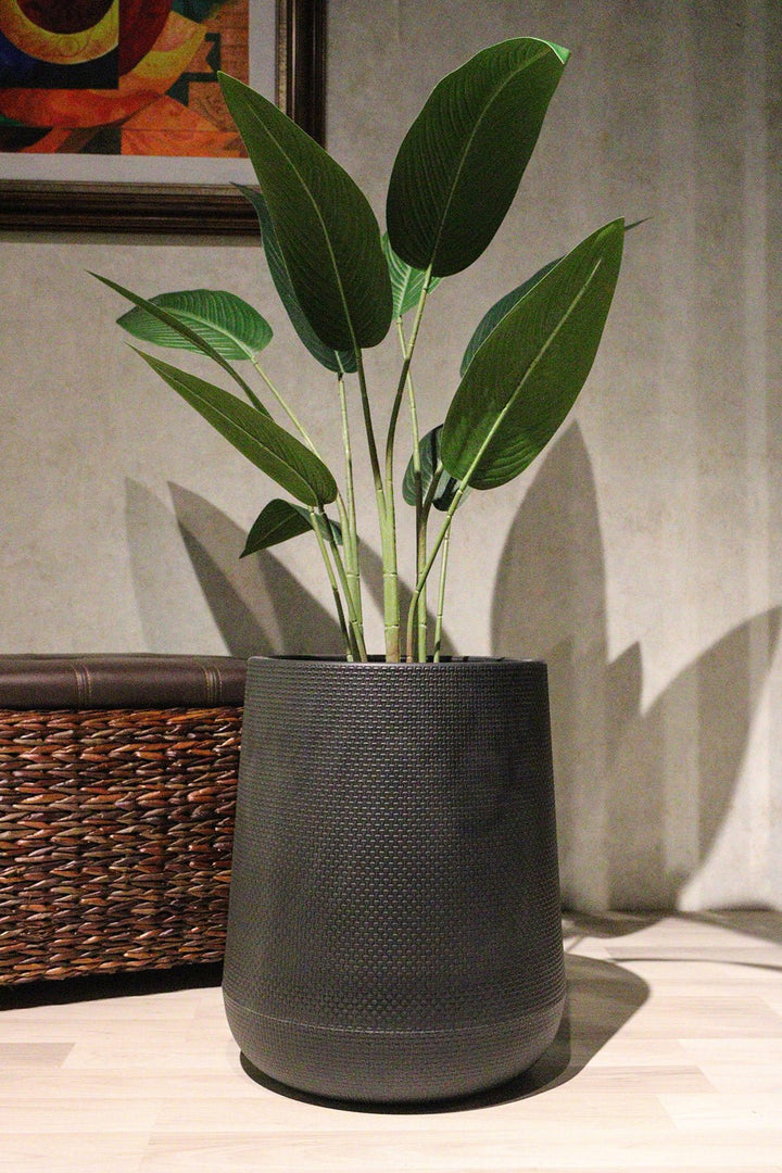 Plastic Floor Planter Black (Planter Only) - V Surfaces