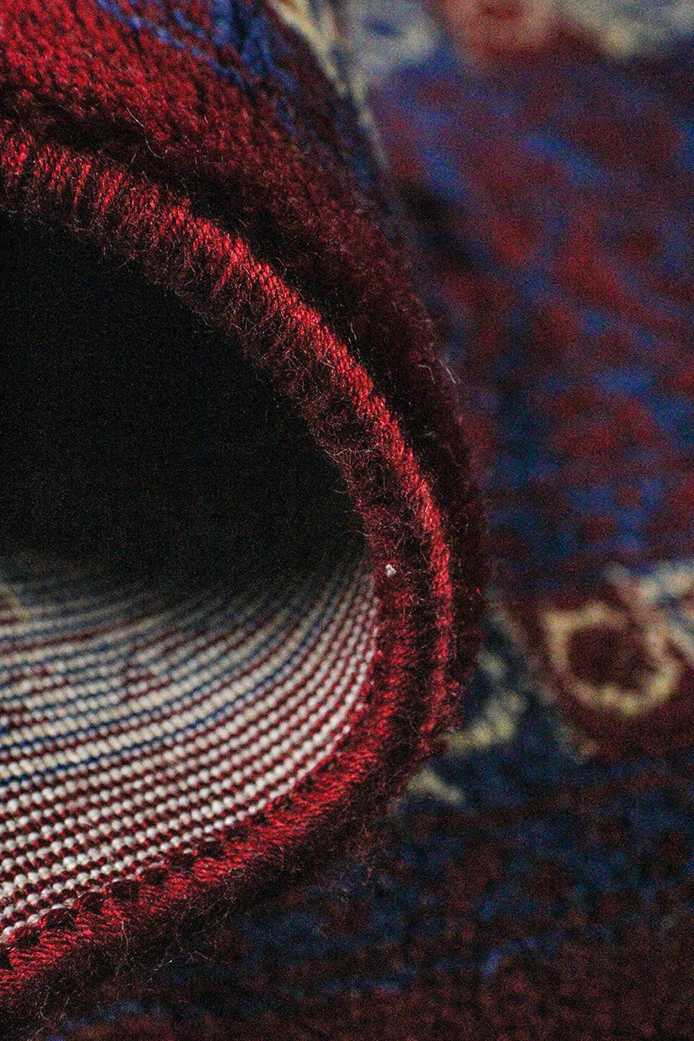 Premium Quality Afghan (Acrylic) - Red - 6.5 x 9.5 FT - Resilient Construction for Long-Lasting Use - V Surfaces