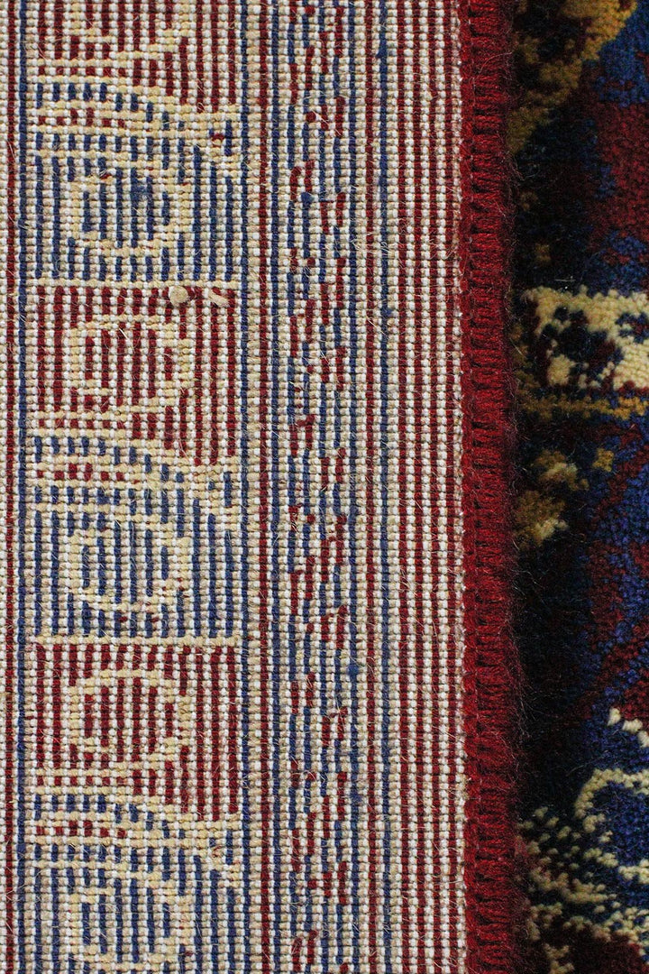 Premium Quality Afghan (Acrylic) - Red - 6.5 x 9.5 FT - Resilient Construction for Long-Lasting Use - V Surfaces