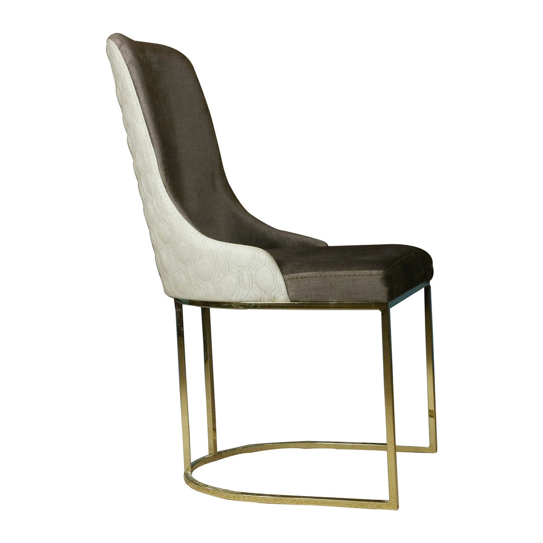 Roma Chair 1801 White & Brown - V Surfaces