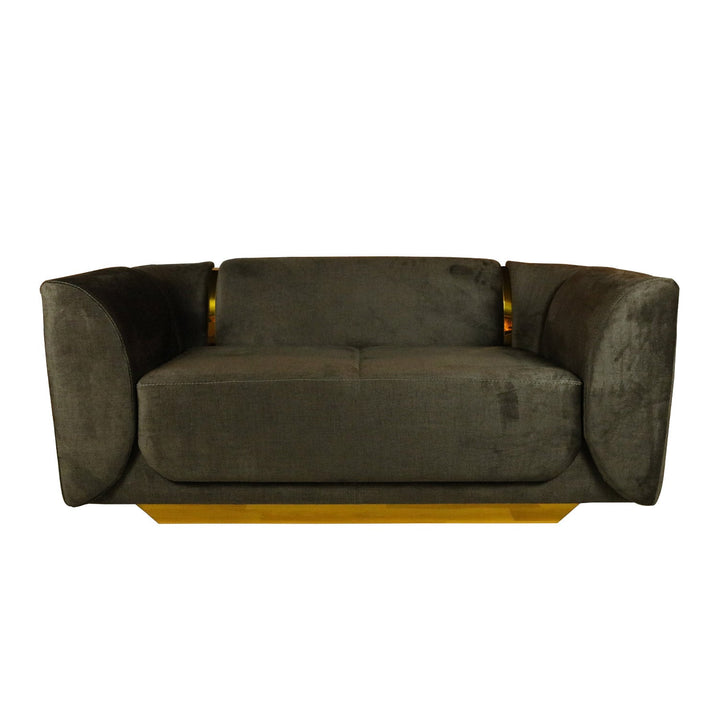 Roma Sofa 2 Seater Maldive 53 Dark Brown - V Surfaces