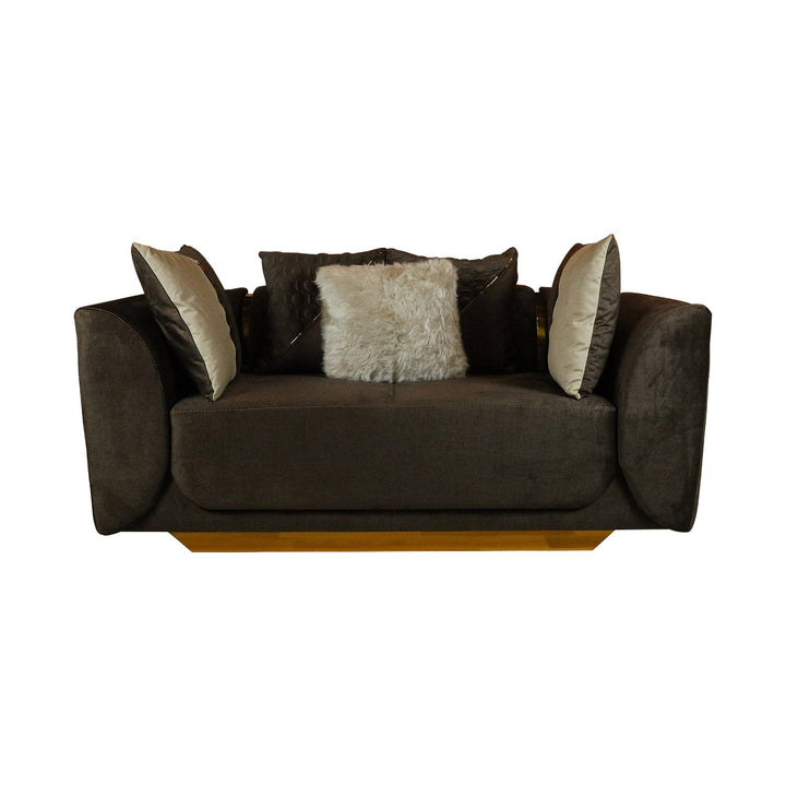 Roma Sofa 2 Seater Maldive 53 Dark Brown - V Surfaces