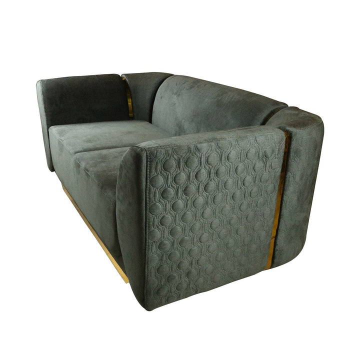 ROMA SOFA 2 SEATER MALDIVE/ 53 Dark Grey - V Surfaces