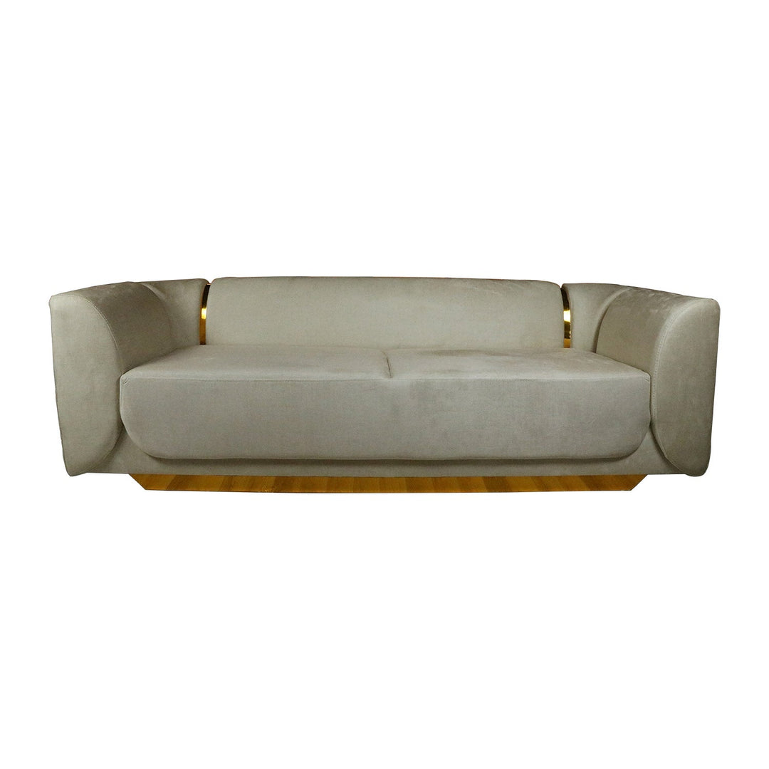 ROMA SOFA 3 SEATER MALDIVE / 01 Cream - V Surfaces