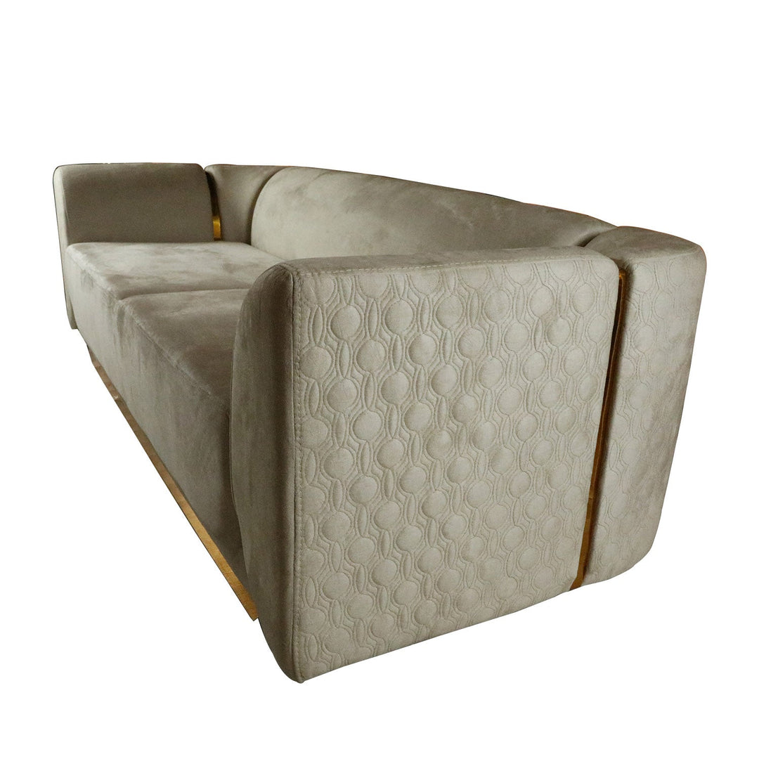 ROMA SOFA 3 SEATER MALDIVE / 01 Cream - V Surfaces