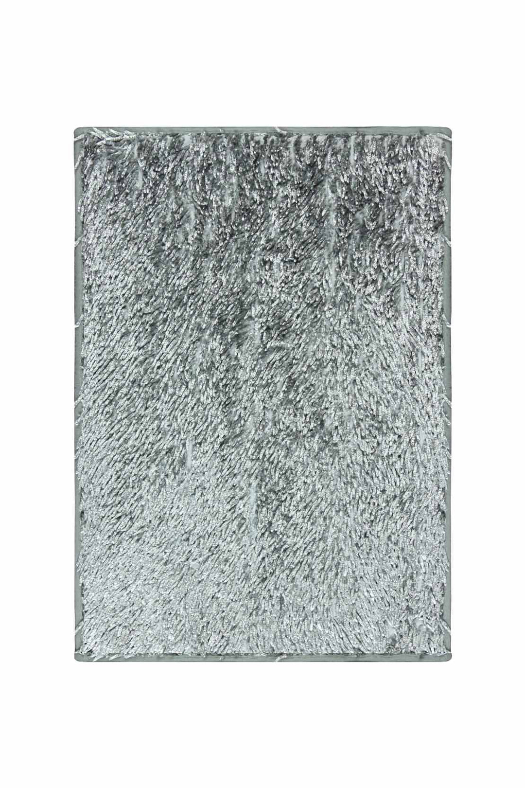 Shiny Micro Fiber Bath Mat, Gray - V Surfaces