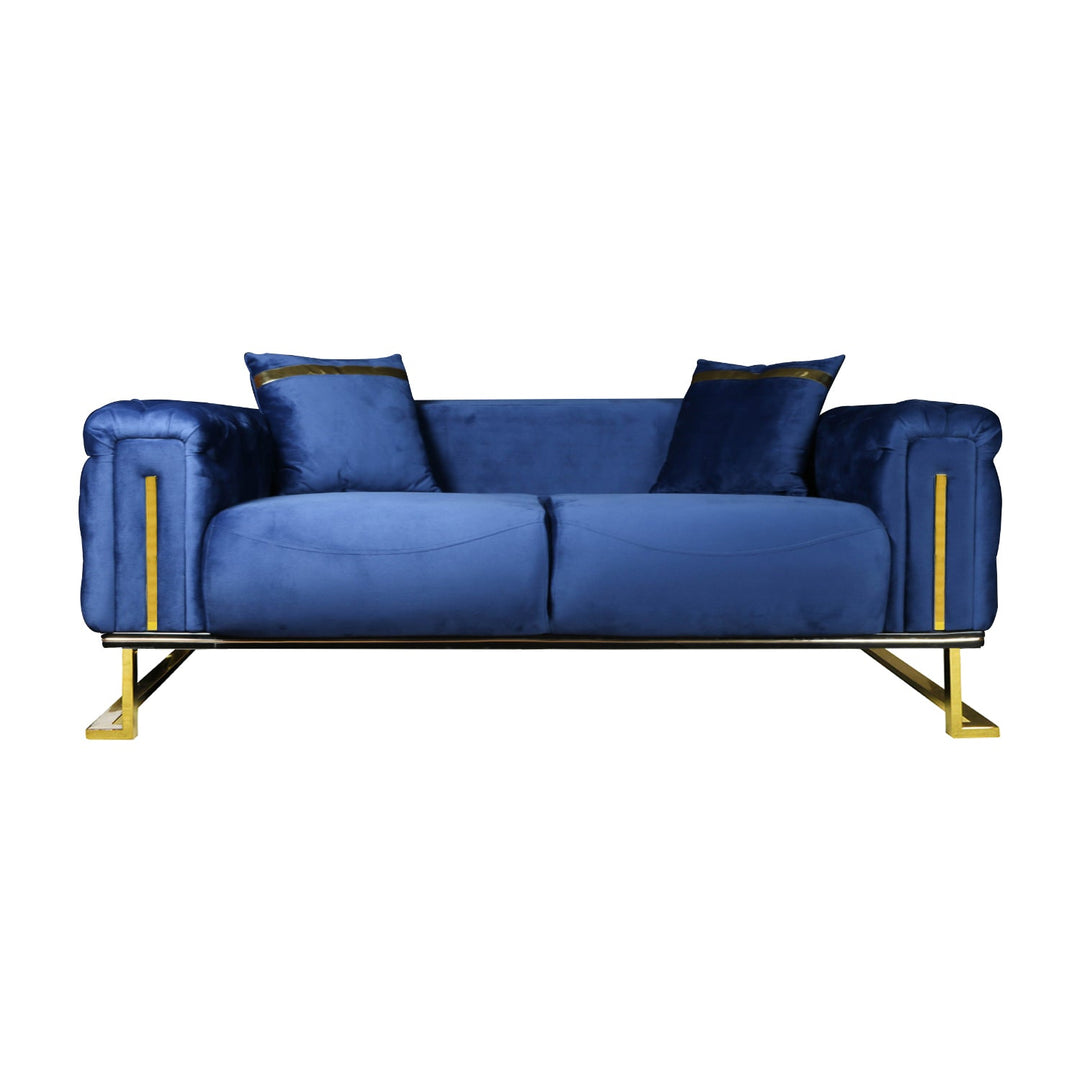 Turkish Ares Sofa, Blue - V Surfaces