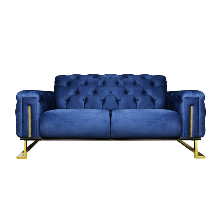 Turkish Ares Sofa, Blue - V Surfaces