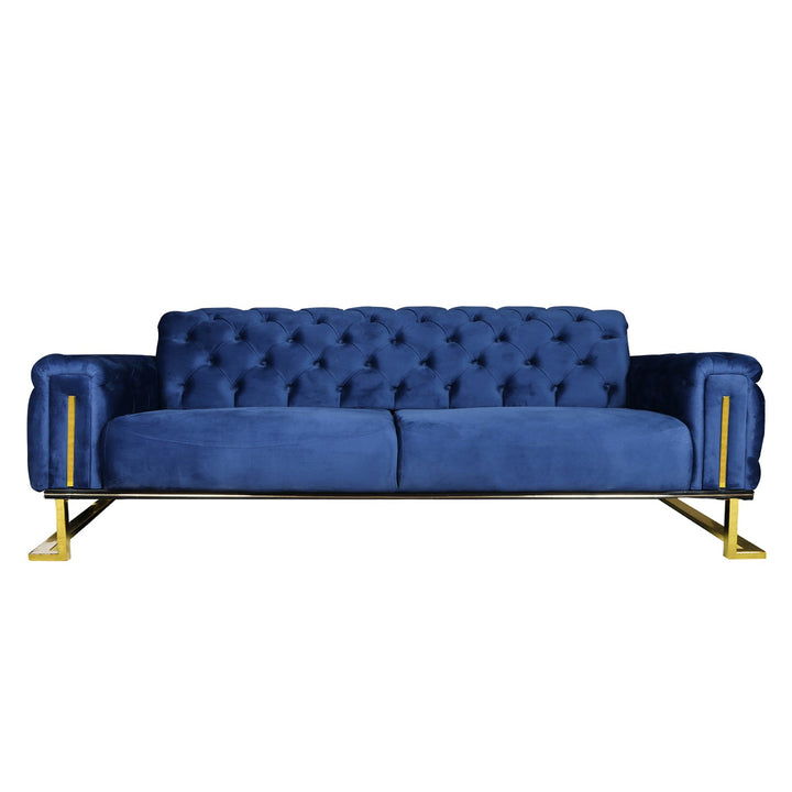 Turkish Ares Sofa, Blue - V Surfaces