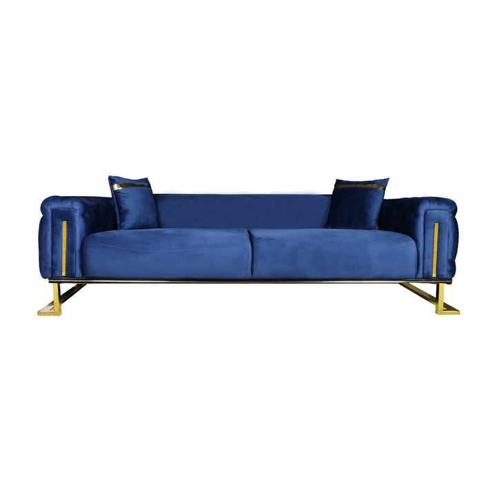 Turkish Ares Sofa, Blue - V Surfaces