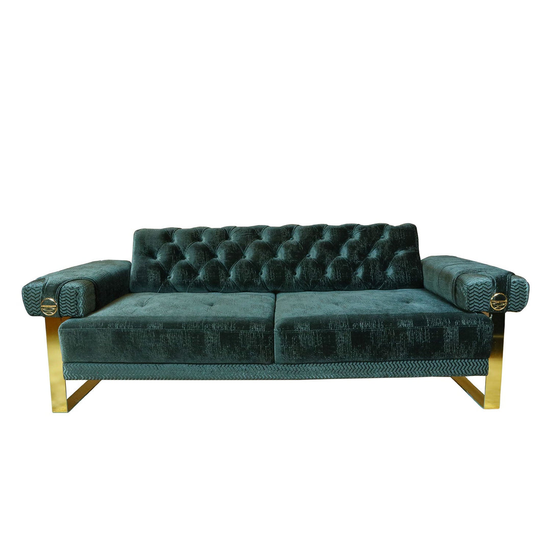 TURKISH ARYA SOFA 3 SET/1PCS GREEN - V Surfaces