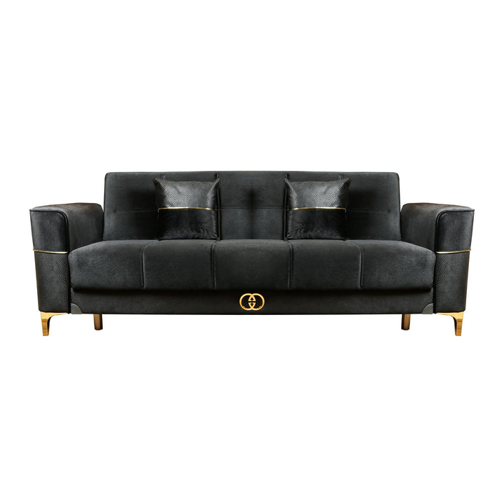 Turkish Clara Sofa, Black - V Surfaces