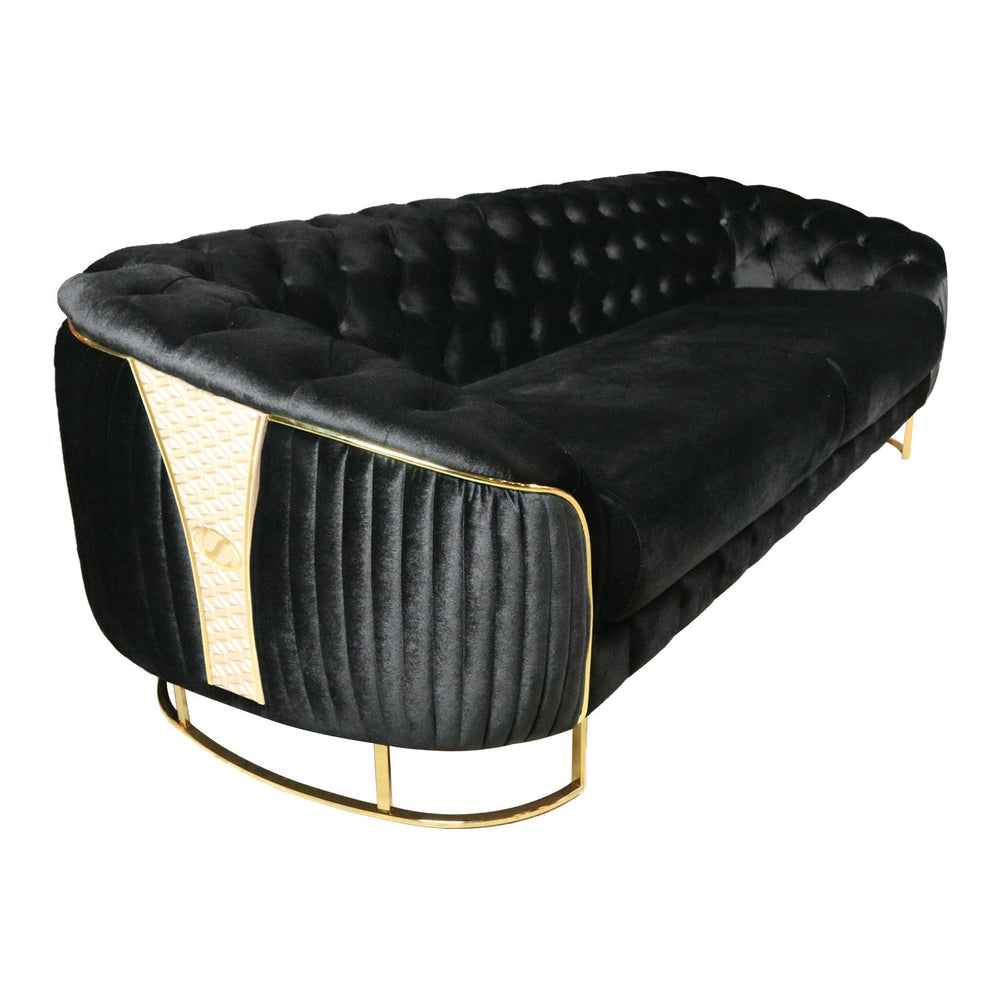 Turkish Lucas Sofa, BLACK - V Surfaces