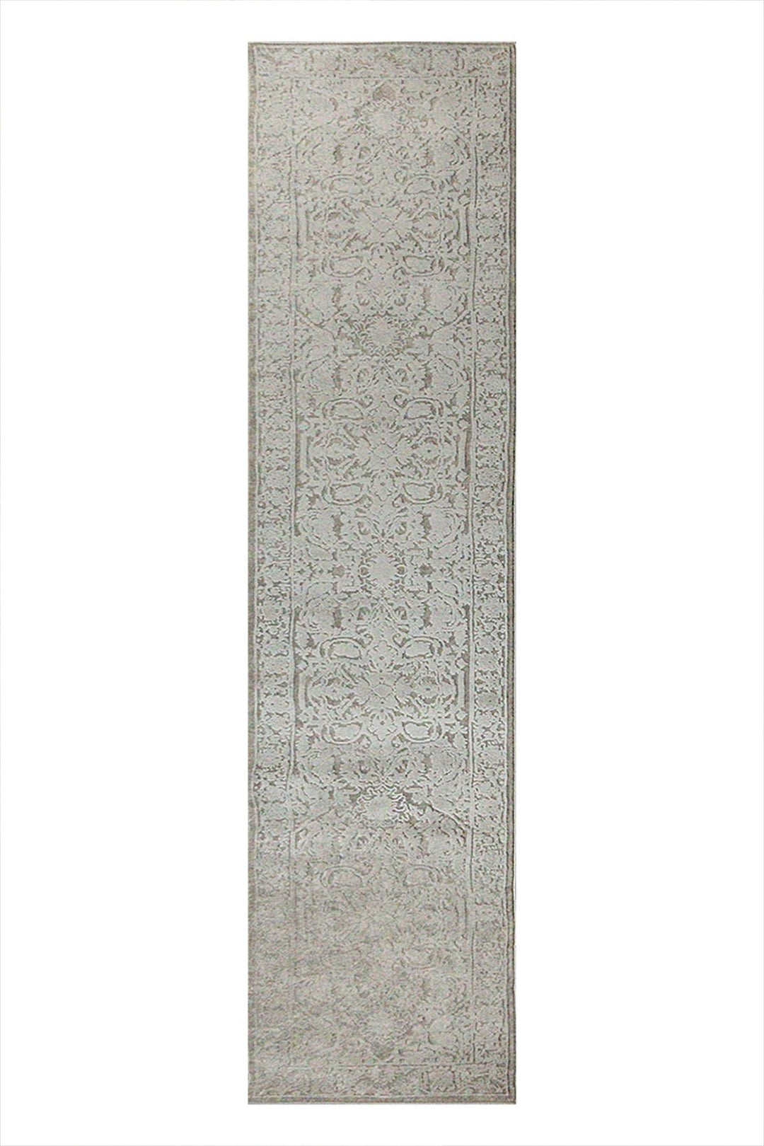 Turkish Modern Festival - 1 Rug - 2.2 x 11. FT - Gray - Superior Comfort, Modern Style Accent Rugs - V Surfaces